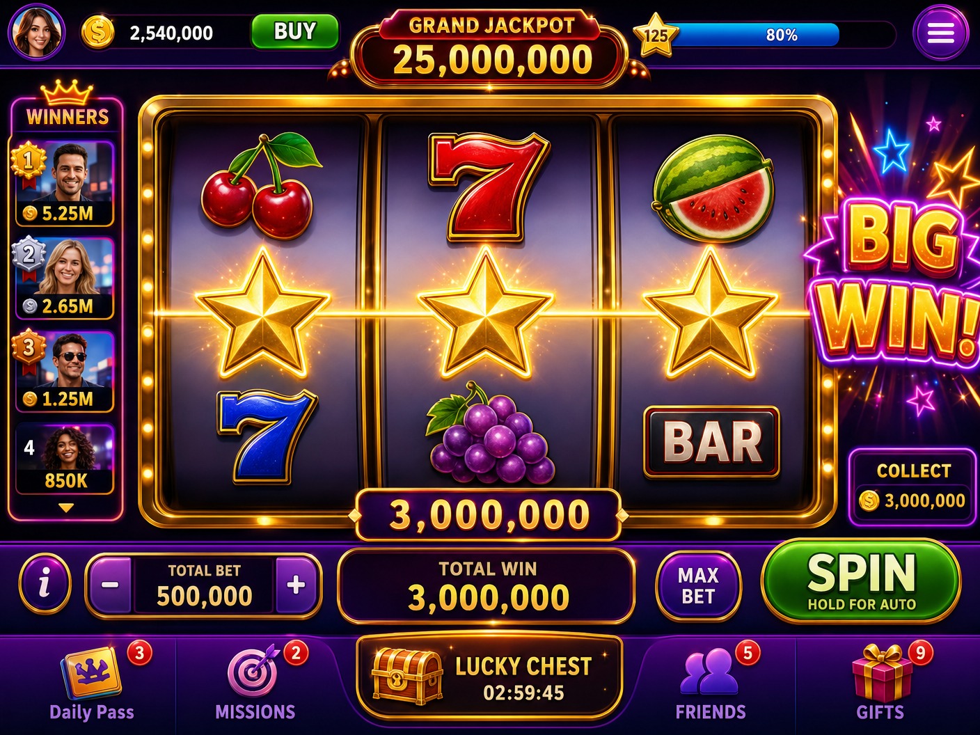 Lucky Slots social game